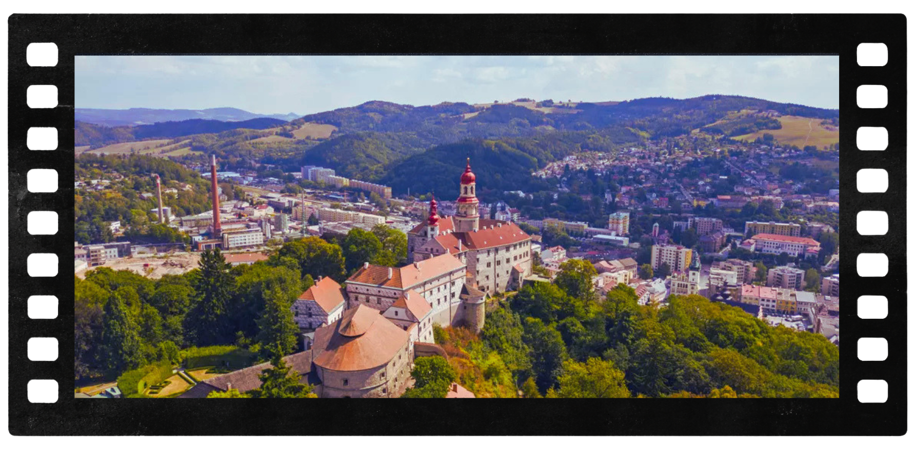 Panorama Náchoda